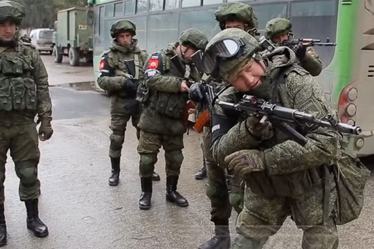 Binh sĩ Nga trên chiến trường Syria