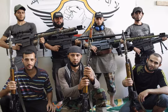 Một nhóm phiến quân tại Syria