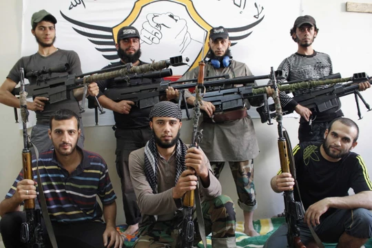 Một nhóm phiến quân tại Syria