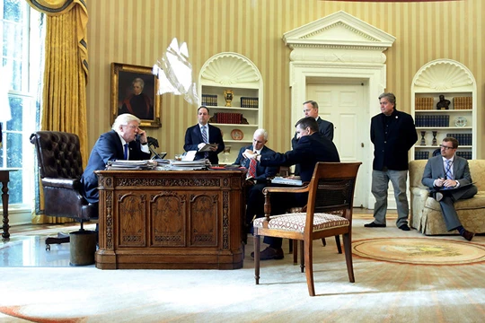 Ông Trump đã có cuộc điện đàm với tổng thống Nga Putin