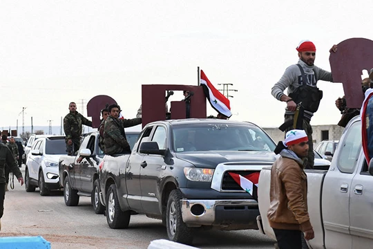 Dân quân Syria tiến vào Afrin hỗ trợ người Kurd chống quân Thổ Nhĩ Kỳ