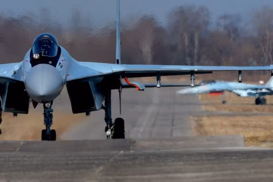 Tiêm kích Su-35S của Nga tham chiến tại Syria