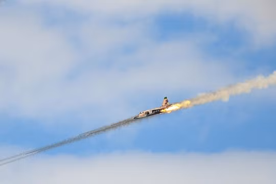 Chiến đấu cơ Nga tấn công diệt mục tiêu trên chiến trường Syria