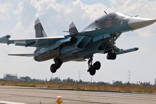 Chiến đấu cơ Su-34 của Nga tham chiến tại Syria