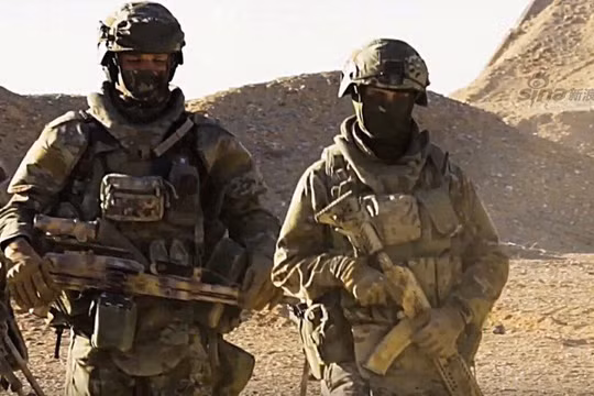 Lính đặc nhiệm Nga chiến đấu trên chiến trường Syria