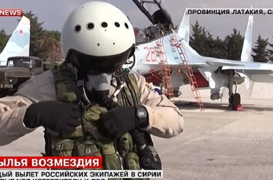Phi công Nga tham gia chiến dịch quân sự tại Syria