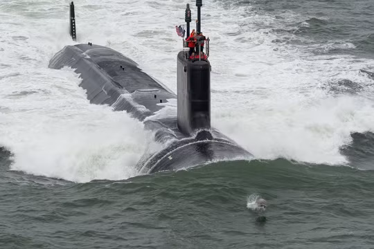 Tàu ngầm tấn công lớp Virginia của hải quân Mỹ