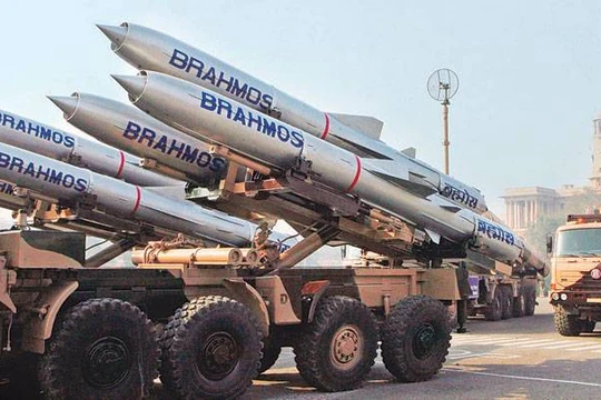 Tên lửa BrahMos của Ấn Độ hợp tác với Nga sản xuất