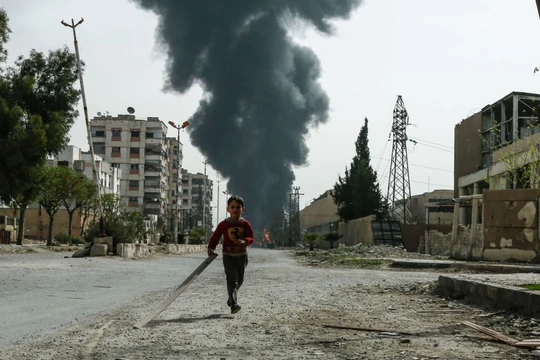 Đất nước Syria tan hoang sau hơn 7 năm chiến tranh đẫm máu