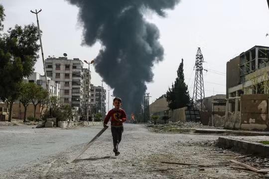 Đất nước Syria tan hoang sau hơn 7 năm chiến tranh đẫm máu