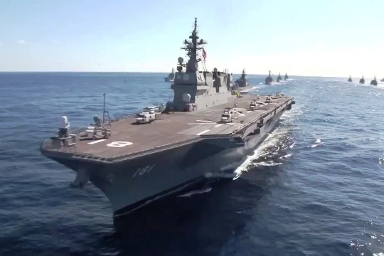 Tàu sân bay trực thăng Izumo của hải quân Nhật Bản