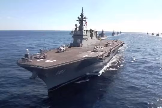 Tàu sân bay trực thăng Izumo của hải quân Nhật Bản