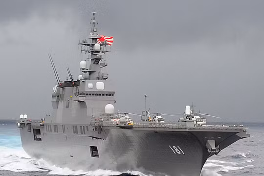 Tàu sân bay Izumo của hải quân Nhật Bản