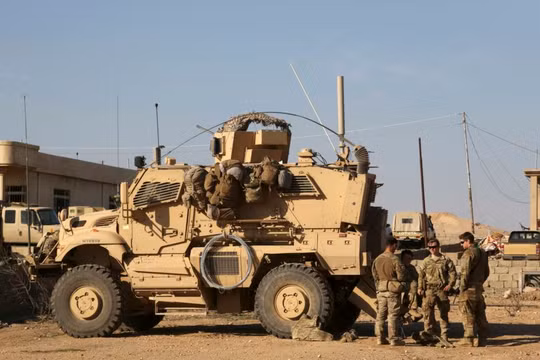 Lính đặc nhiệm Mỹ đang trực tiếp yểm trợ người Kurd trên chiến trường Syria