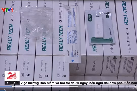 Bộ kit test nhập lậu không rõ nguồn gốc 