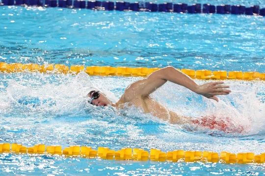 Kình ngư Nguyễn Huy Hoàng xuất sắc giành được 5 HCV, phá 2 kỷ lục SEA Games 31