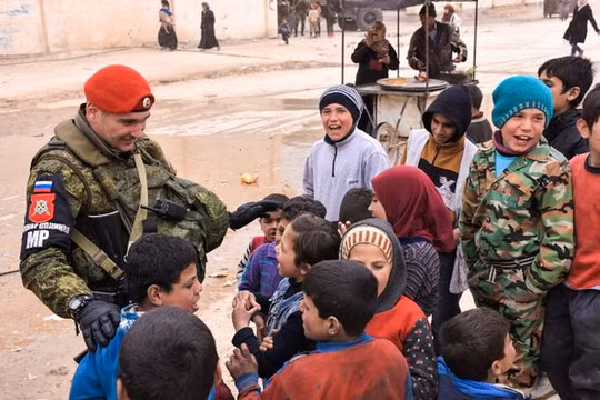 Binh sĩ Nga tại Syria.