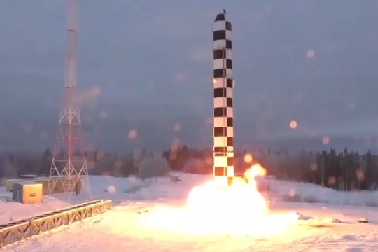 Vũ khí hạt nhân mới của Nga được cho là không thể đánh chặn. 