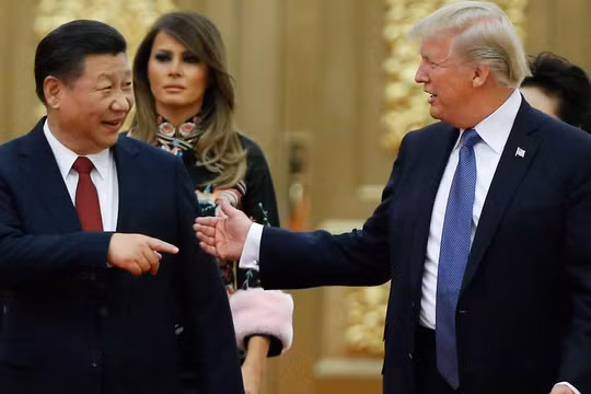 Ông Donald Trump và ông Tập Cận Bình.