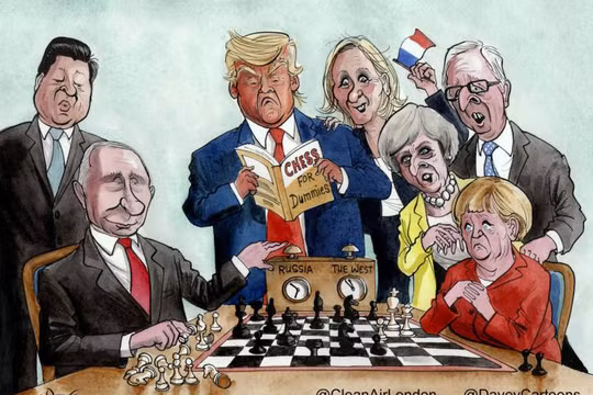 Nga đang thắng bàn cờ địa chính trị.