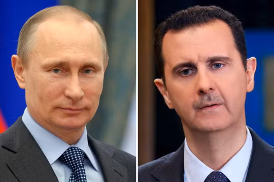 Tổng thống Nga Putin và tổng thống Syria Assad