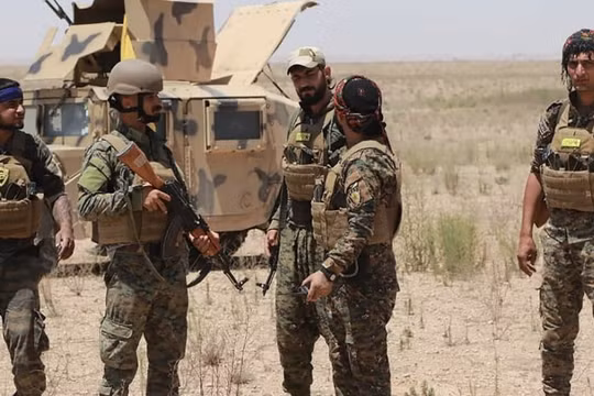 Lực lượng SDF tại Hajin.