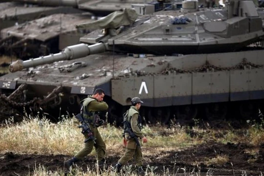 Lực lượng Israel tại Golan.