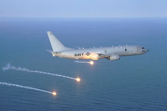Máy bay tuần tra của Hải quân Mỹ.