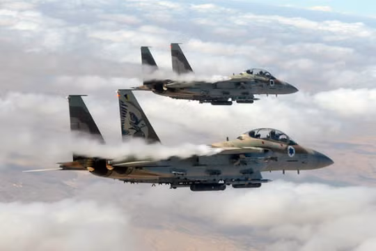 Máy bay F-15I của Israel.