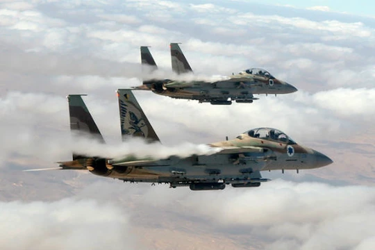 Máy bay F-15I của Israel.