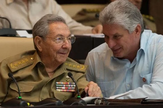 Hai lãnh đạo Cuba.