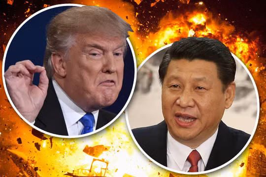 Tổng thống Mỹ và chủ tịch Trung Quốc.