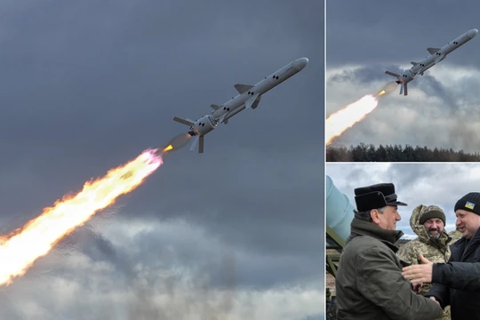 Ukraine thử nghiệm hệ thống tên lửa nhái Kh-35 của Liên Xô.