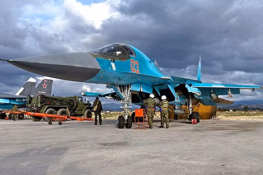 Cường kích Su-34 tối tân của Nga tham chiến tại Syria