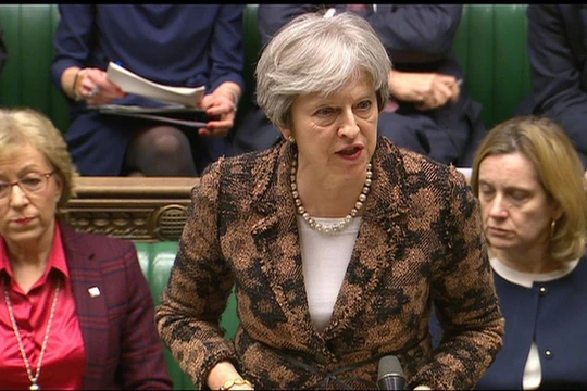 Thủ tướng ANh Theresa May.