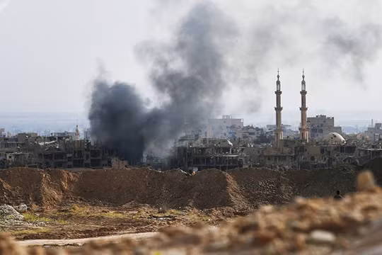 Liên minh quân sự do Mỹ chỉ huy đã không kích, phá hủy hoàn toàn một bệnh viện chính tại Hajin.