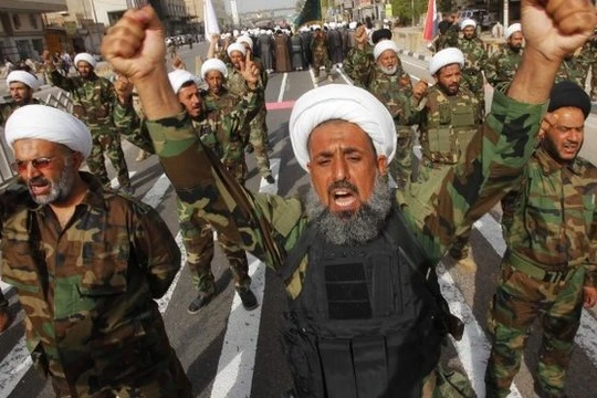 Dân quân người Shia tại Iraq.