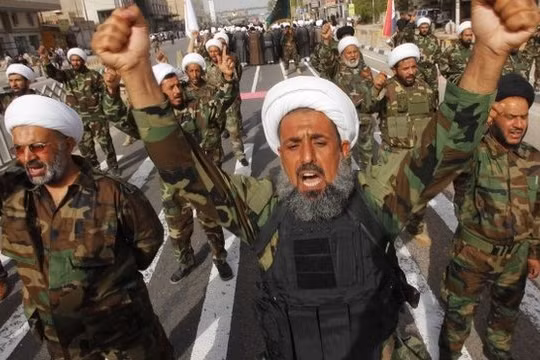 Dân quân người Shia tại Iraq.