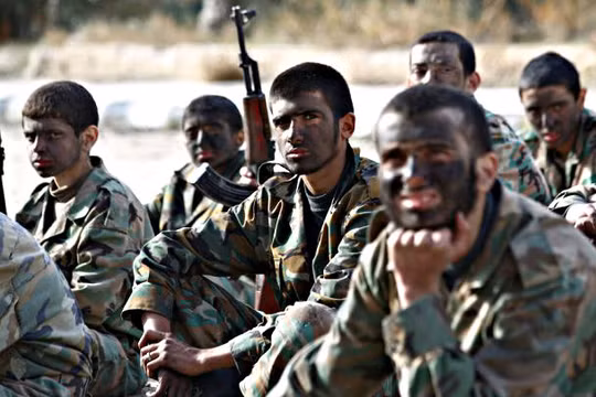 Lực lượng nổi dậy tại Syria.