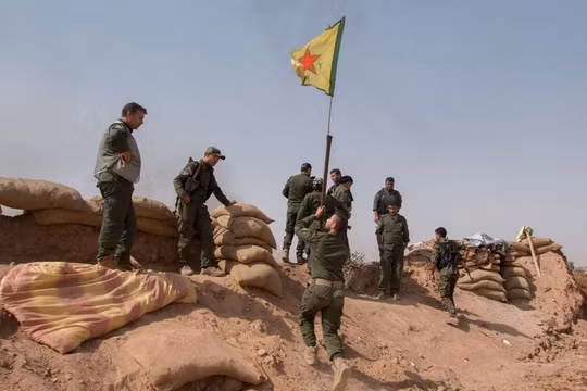 SDF tại bắc Syria.