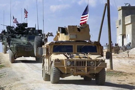 Quân đội Mỹ tại Syria.