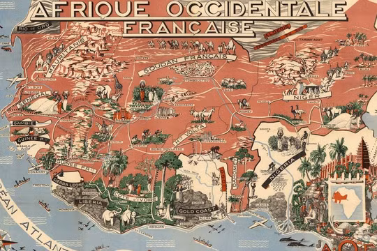 Ảnh minh họa Chủ nghĩa thực dân mới tại châu Phi.