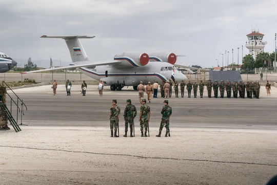 Căn cứ không quân Nga tại Syria.
