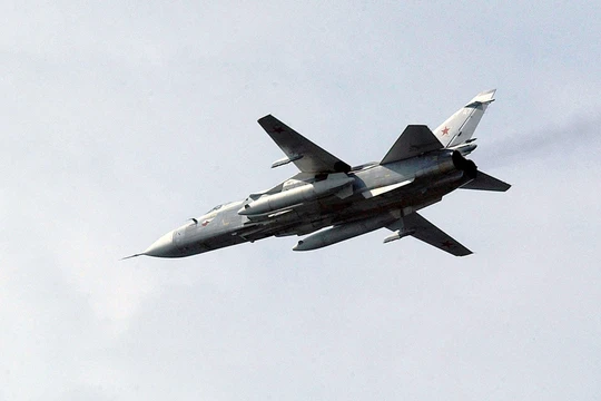 Máy bay Su-24 của quân chính phủ Syria.