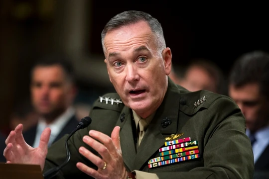 Tướng Joseph Dunford - chủ tịch Hội đồng tham mưu trưởng Liên quân Hoa Kỳ.