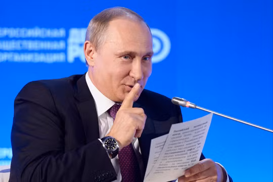 Tổng thống Nga Vladimir Putin.