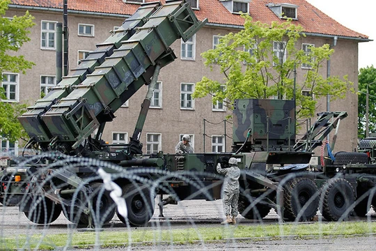 Lá chắn tên lửa của Mỹ.