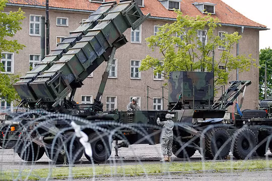 Lá chắn tên lửa của Mỹ.