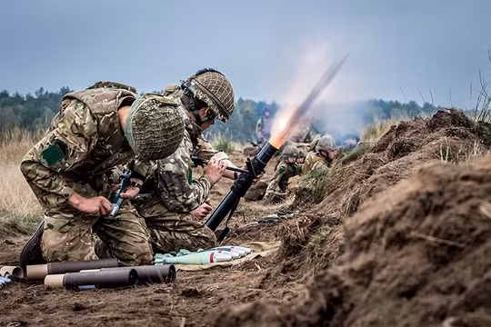 Binh sĩ NATO tập trận Anakonda 2016.