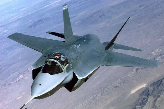 Máy bay F-35B.
